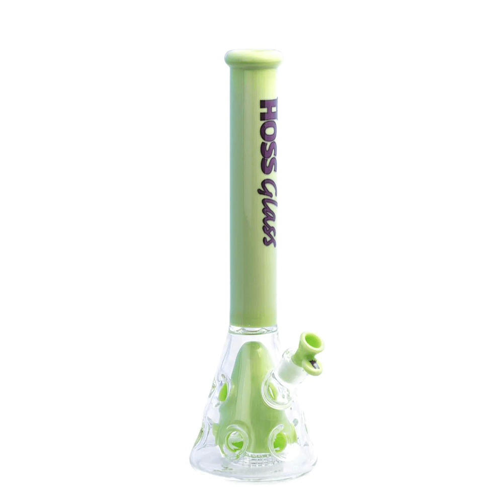 18” H150 - Holey Beaker (5mm) Hoss Glass Bongs Canada