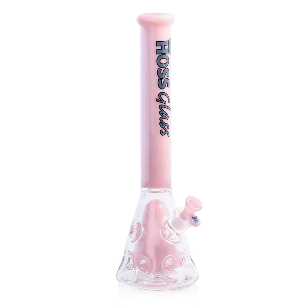 18” H150 - Holey Beaker (5mm) Hoss Glass Bongs Canada