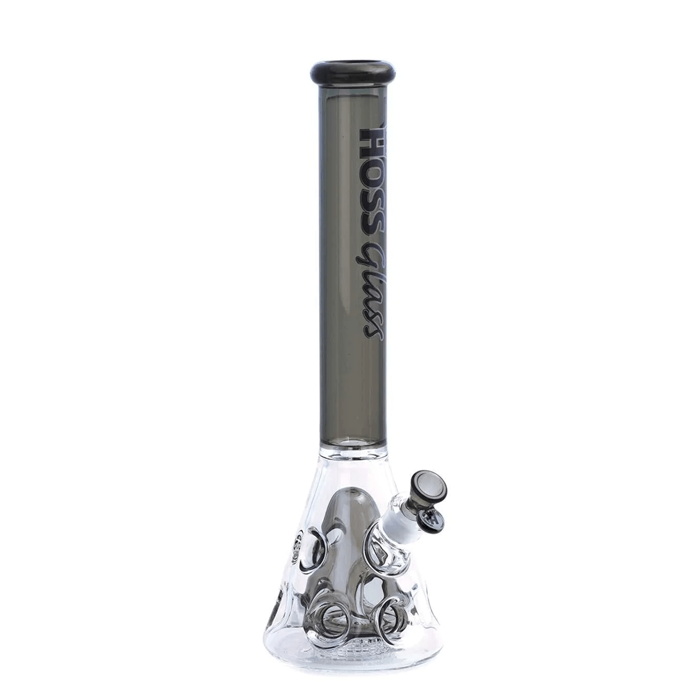 18” H150 - Holey Beaker (5mm) Hoss Glass Bongs Canada