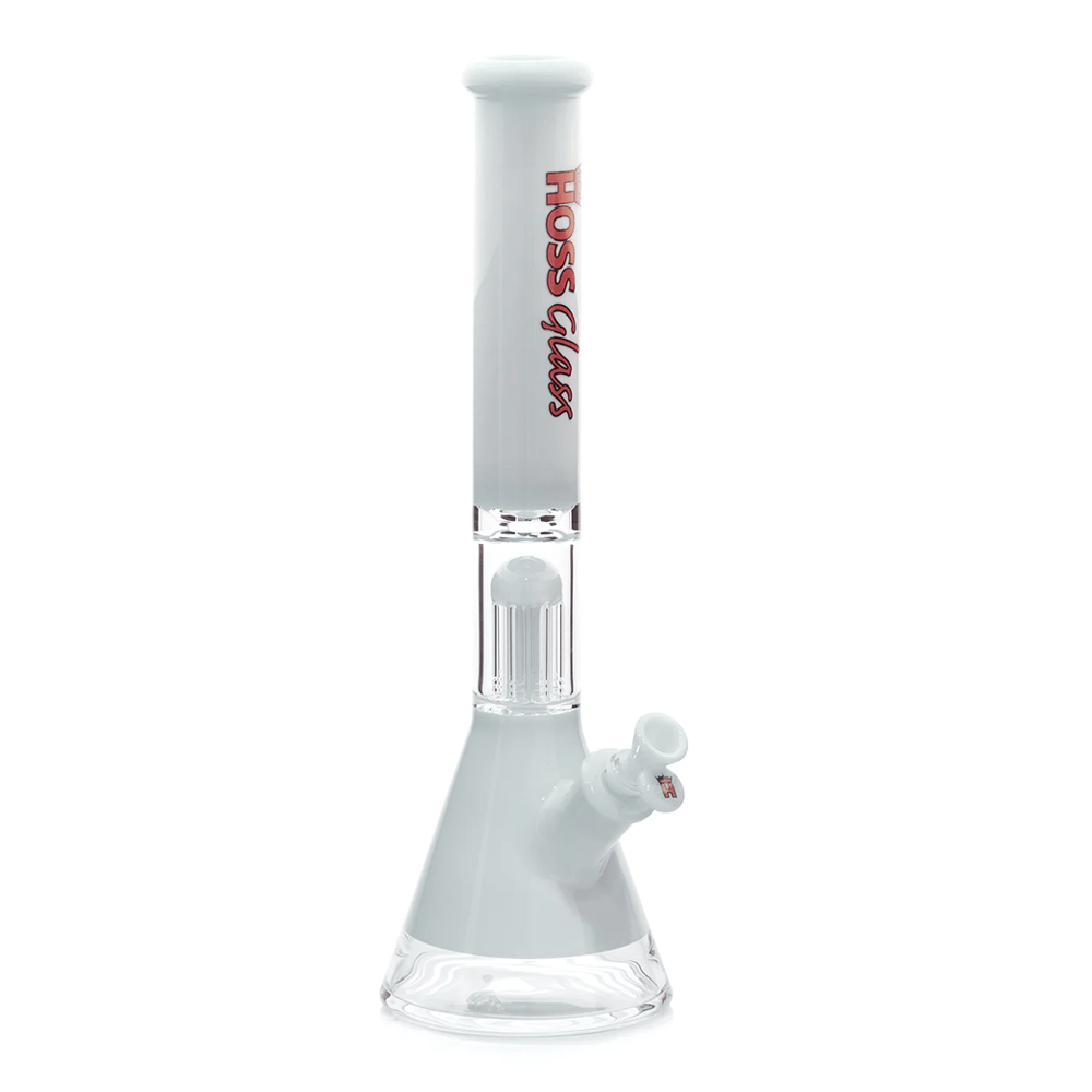 18” H155C - Colored Beaker (w/ Arm Tree Perc) (5mm) Hoss Glass Bongs Canada