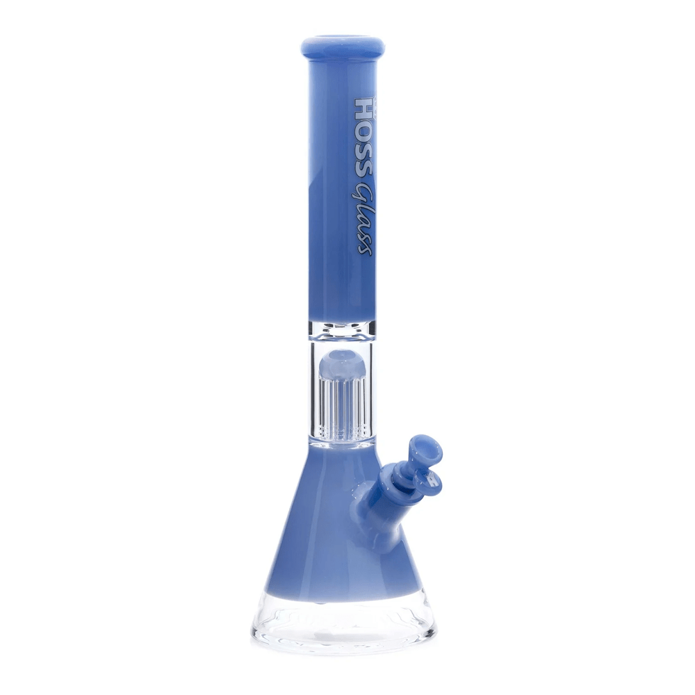 18” H155C - Colored Beaker (w/ Arm Tree Perc) (5mm) Hoss Glass Bongs Canada