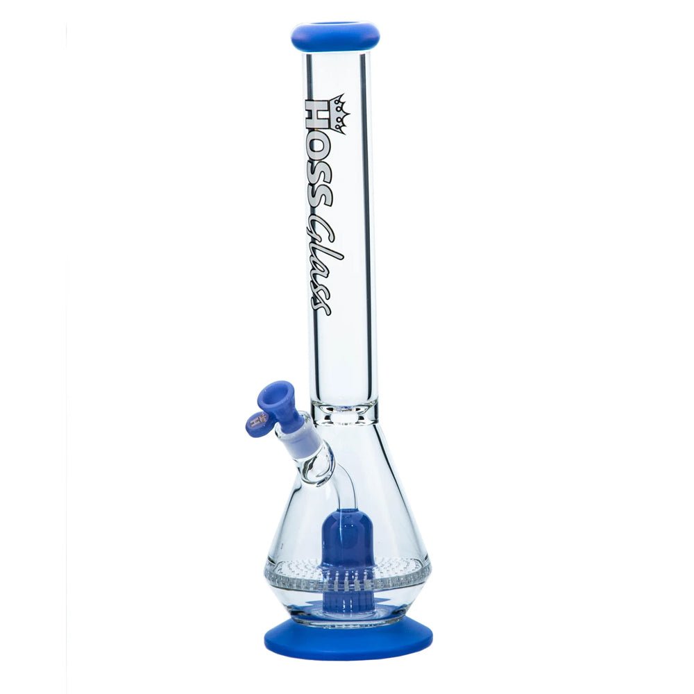 18" Hoss Glass H524 Honeycomb Beaker Bong Removeable Hoss Glass Bongs Canada