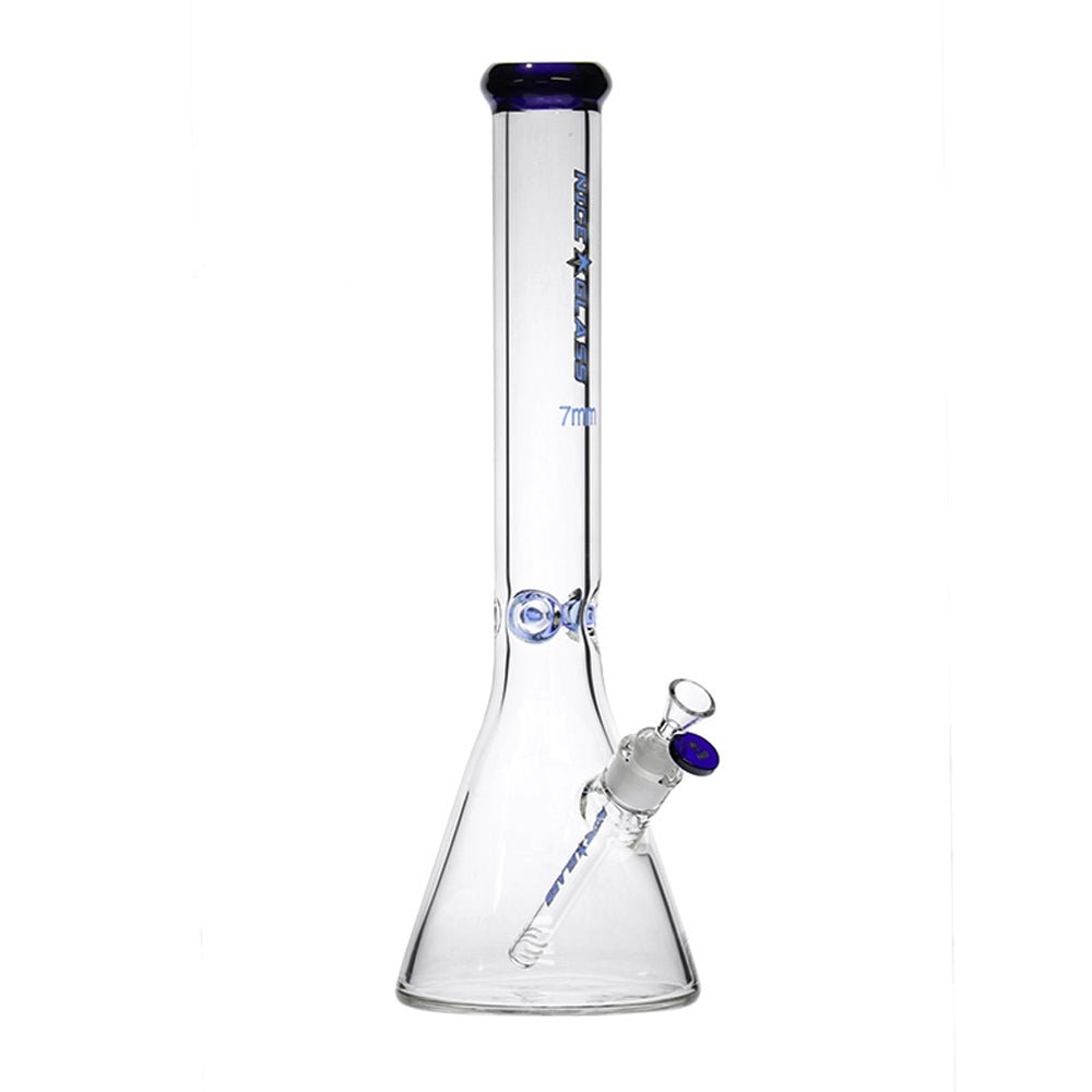 18" NG GX006A - 7 (7mm) Nice Glass Bongs Canada