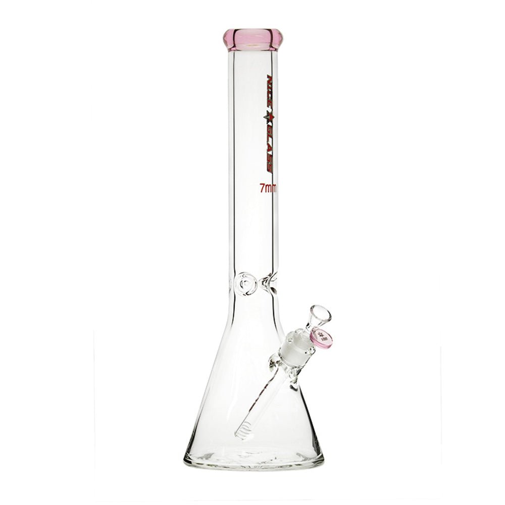 18" NG GX006A - 7 (7mm) Nice Glass Bongs Canada