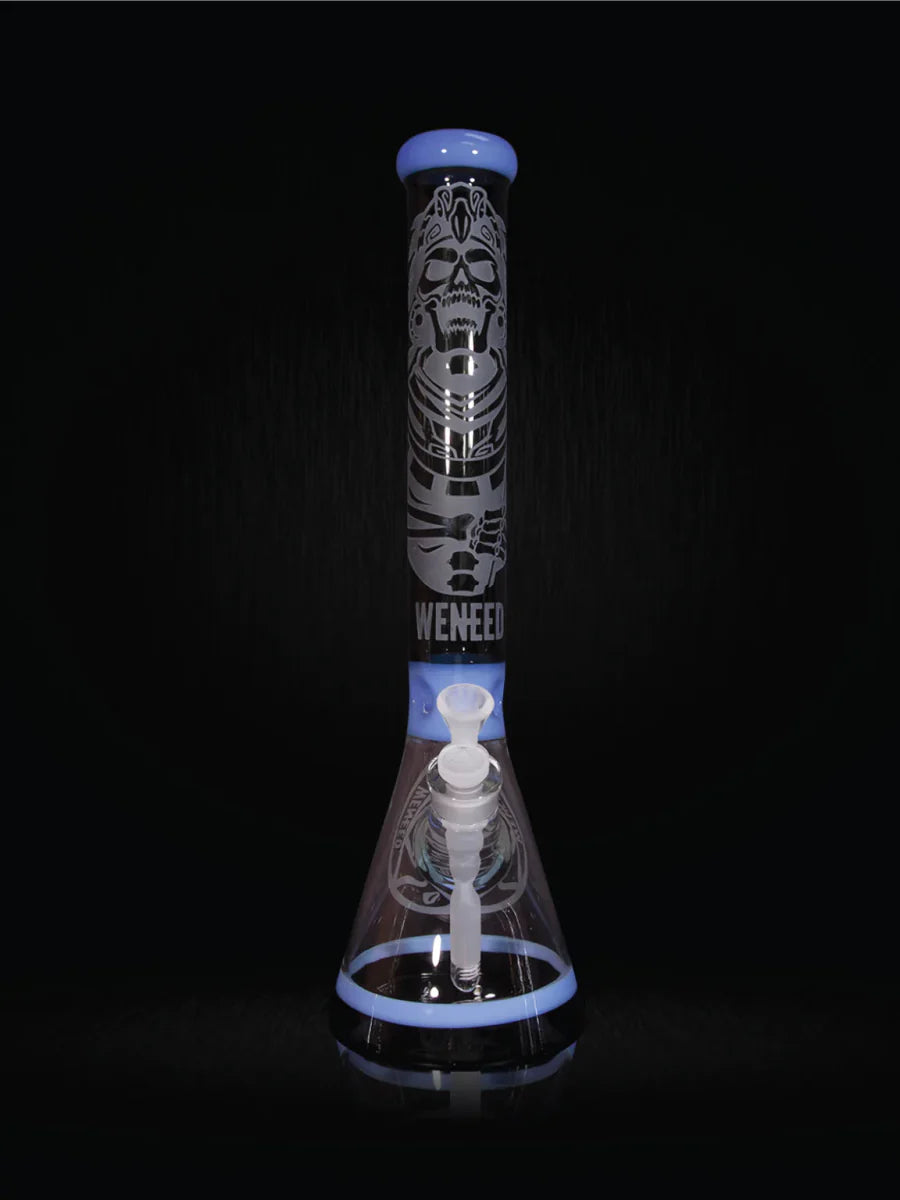 18" Undead Warrior Beaker (7mm) simple WENEED Bongs Canada