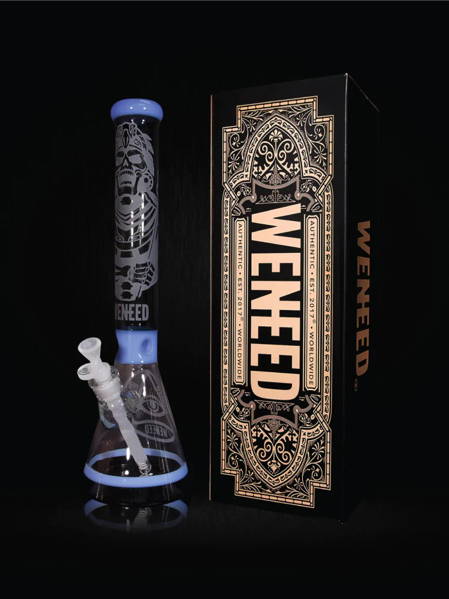 18" Undead Warrior Beaker (7mm) simple WENEED Bongs Canada