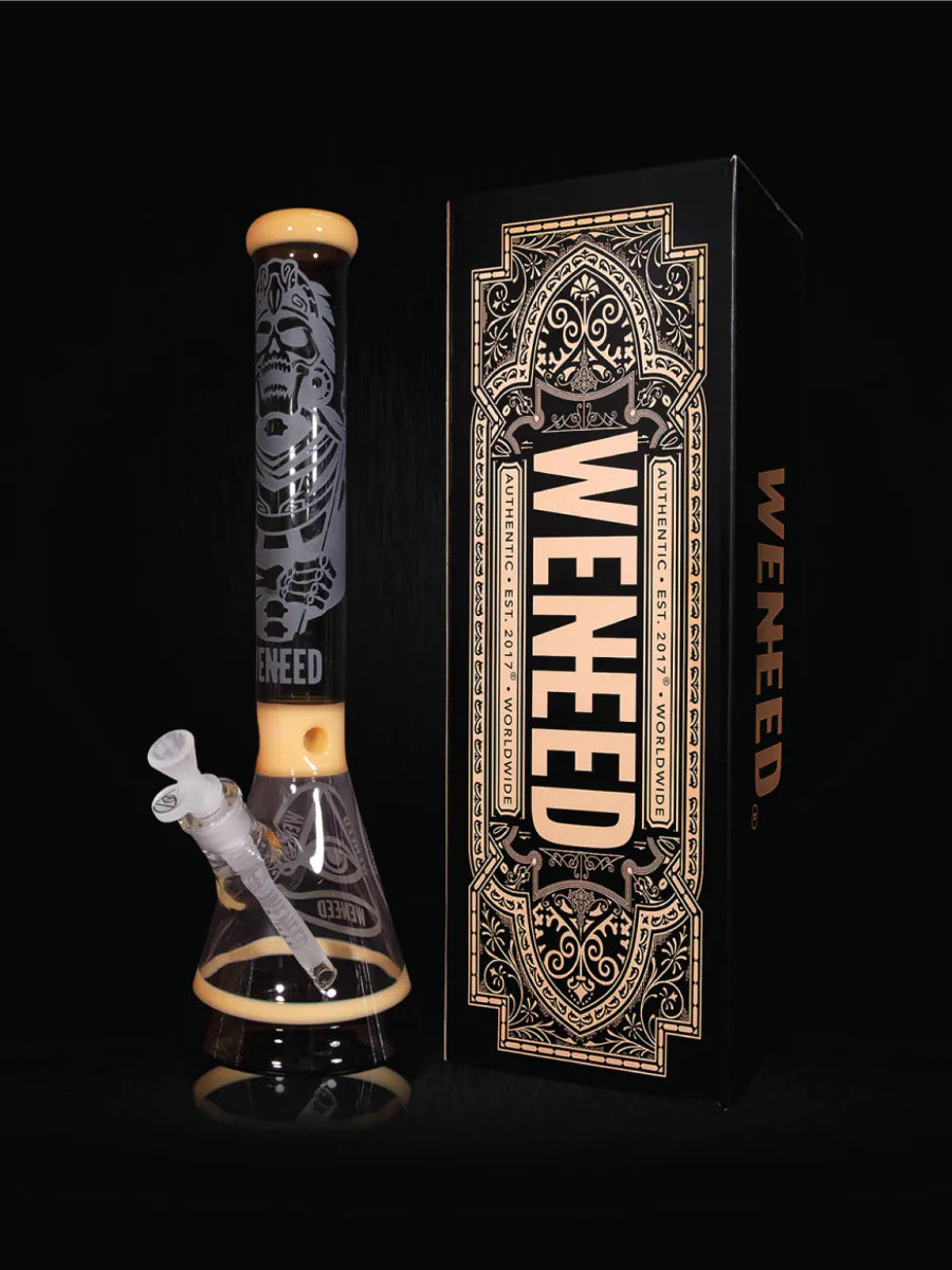 18" Undead Warrior Beaker (7mm) simple WENEED Bongs Canada