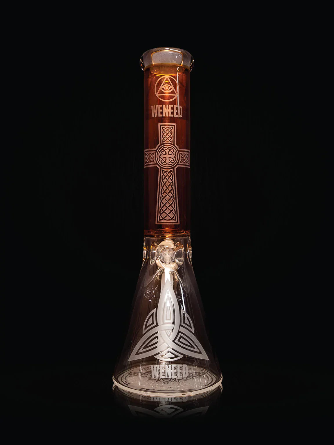 14" Diamond Crucifix Beaker (7mm)