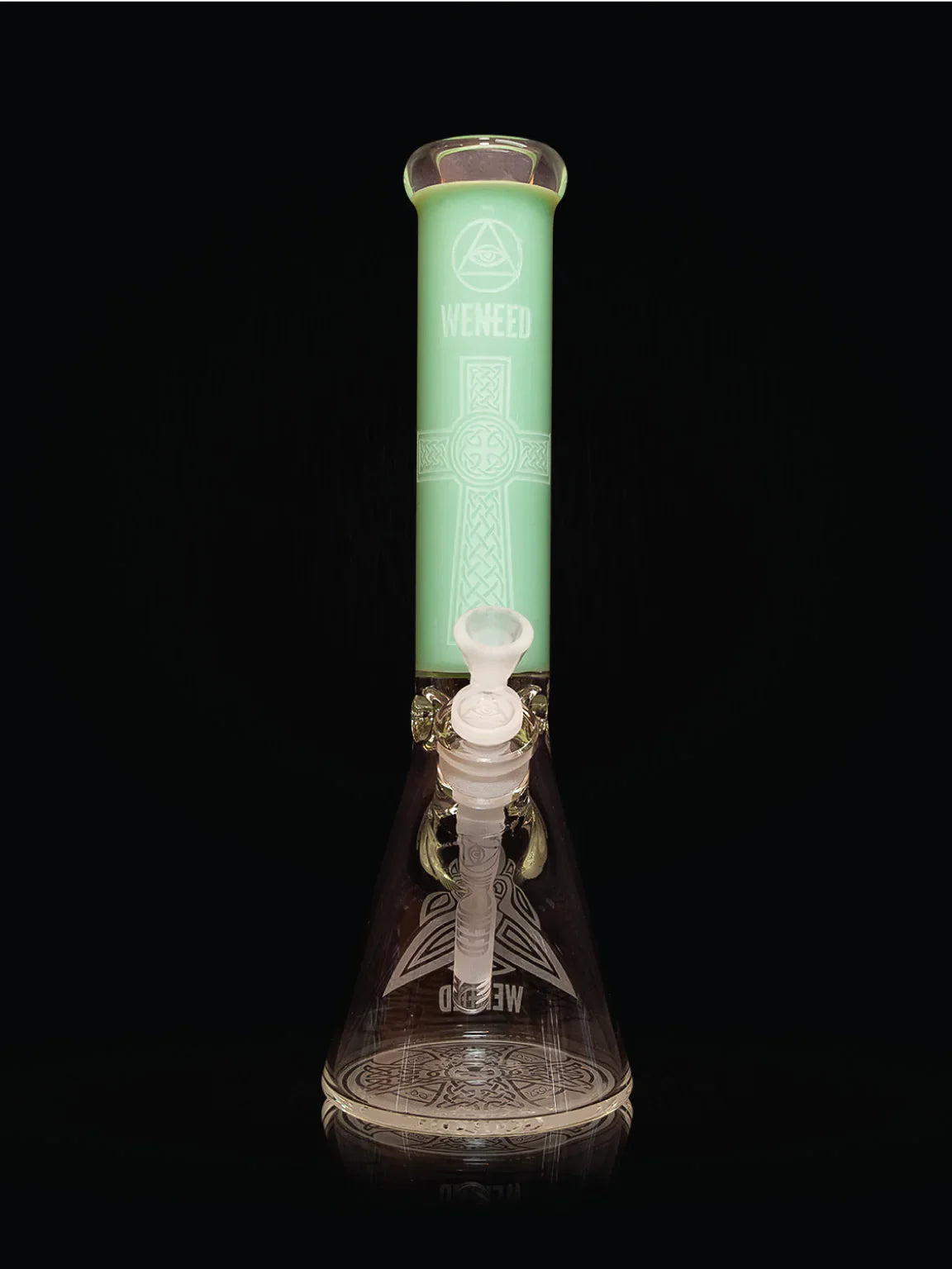 14" Diamond Crucifix Beaker (7mm)