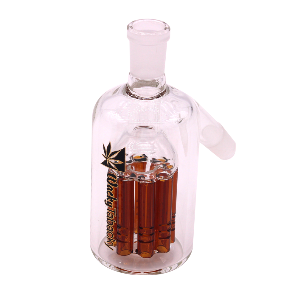 Octo Ash Catcher - Amber - Wacky Tabacky Glass