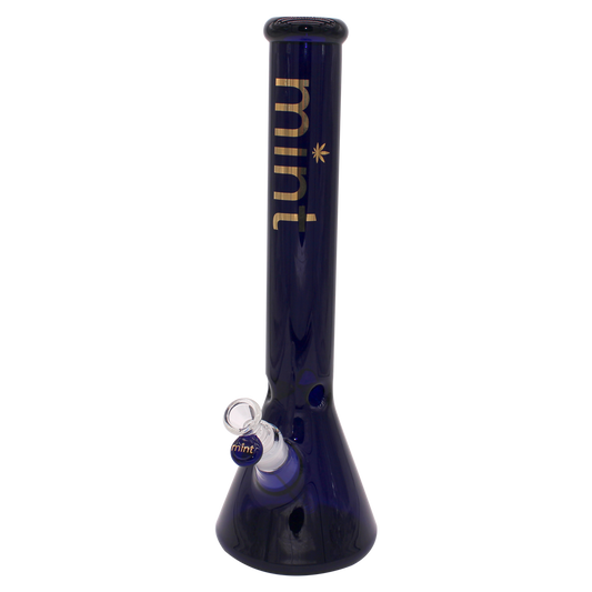 Shady Lady Beaker Bong - Blue - Mint Glass