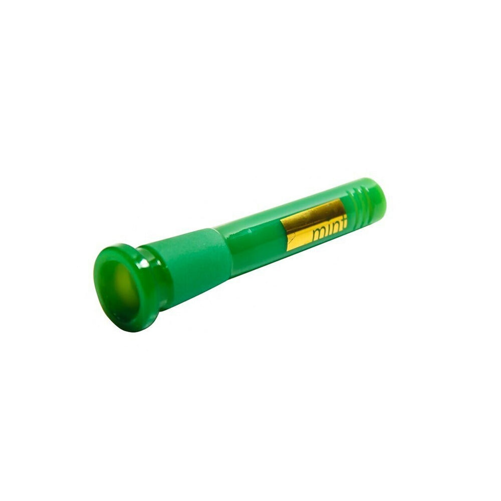 Solid Colour Downstem - Mint - Mint Glass