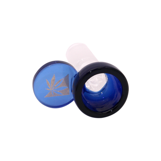 U Bong Bowl - Blue - Wacky Tabacky Glass