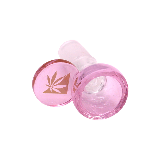 U Bong Bowl - Pink - Wacky Tabacky Glass