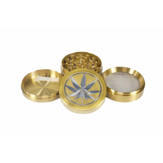 Basic Leaf - Gold simple Bongs Canada Bongs Canada