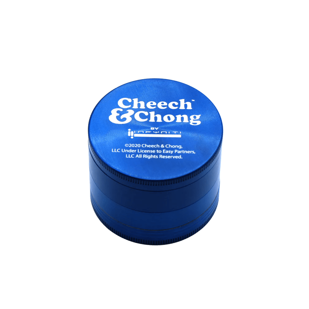 Cheech & Chong Licensed Grinder (Blue) Cheech Bongs Canada