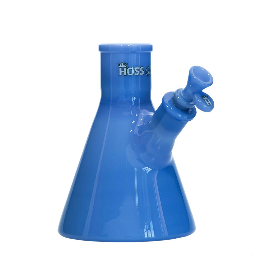 Hoss Glass H004C Full Color Beaker Base (19mm) - Build A Bong Hoss Glass Bongs Canada