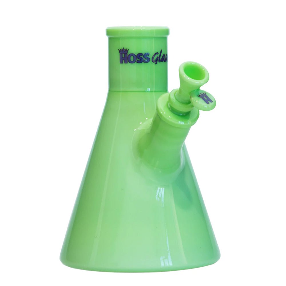 Hoss Glass H004C Full Color Beaker Base (19mm) - Build A Bong Hoss Glass Bongs Canada