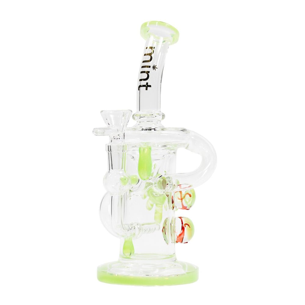 Mint Glass Illuminati 10” - Slime Green simple Mint Glass Bongs Canada