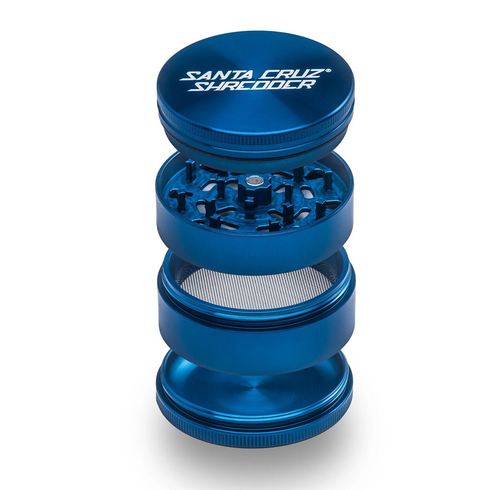 Santa Cruz Aluminum 4 Piece Large Grinders Santa Cruz Bongs Canada