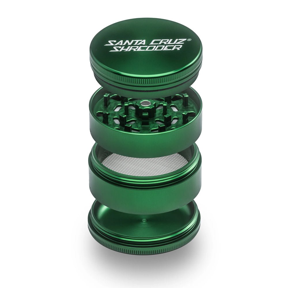 Santa Cruz Aluminum 4 Piece Large Grinders Santa Cruz Bongs Canada