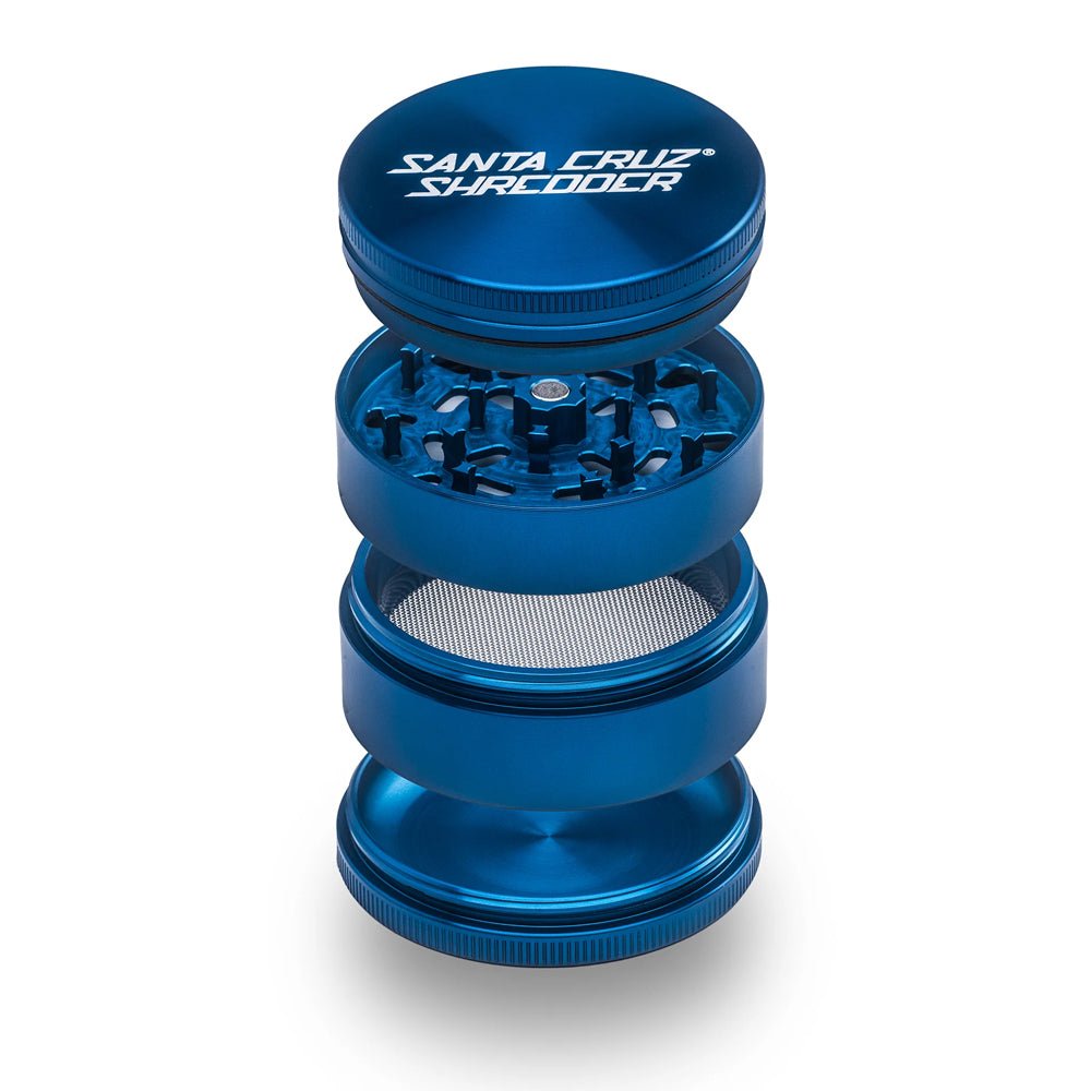 Santa Cruz Aluminum 4 Piece Large Grinders Santa Cruz Bongs Canada