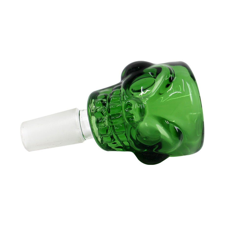 Skull King - Green 14mm simple Bongs Canada Bongs Canada