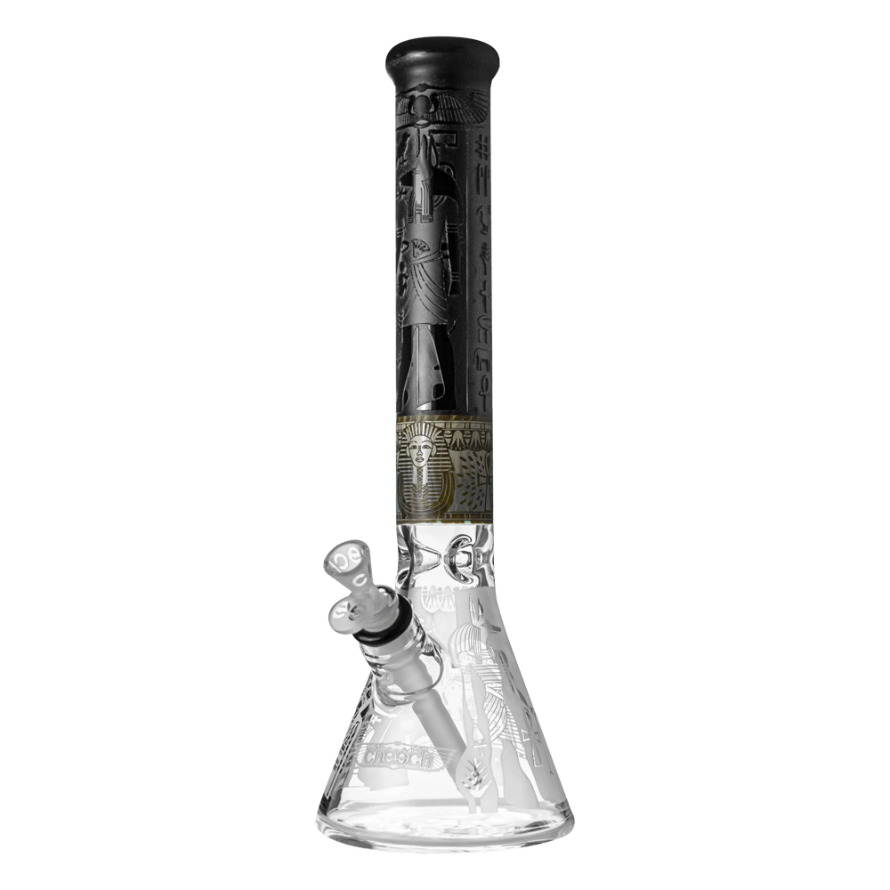 Totem of Egypt Sandblasted Beaker Cheech Bongs Canada