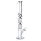 Y054B - Straight with Double 8 Arm Reversal Percolator (22") Hoss Glass Bongs Canada