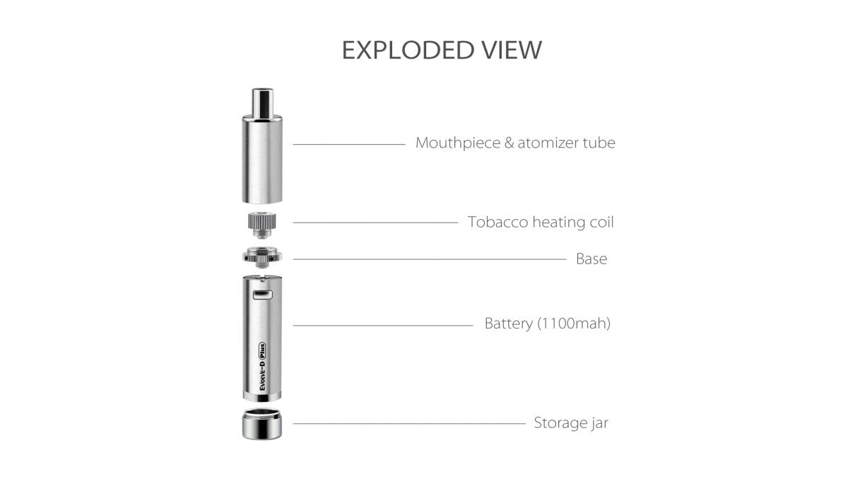 Yocan Evolve - D Plus Vaporizer Yocan Bongs Canada